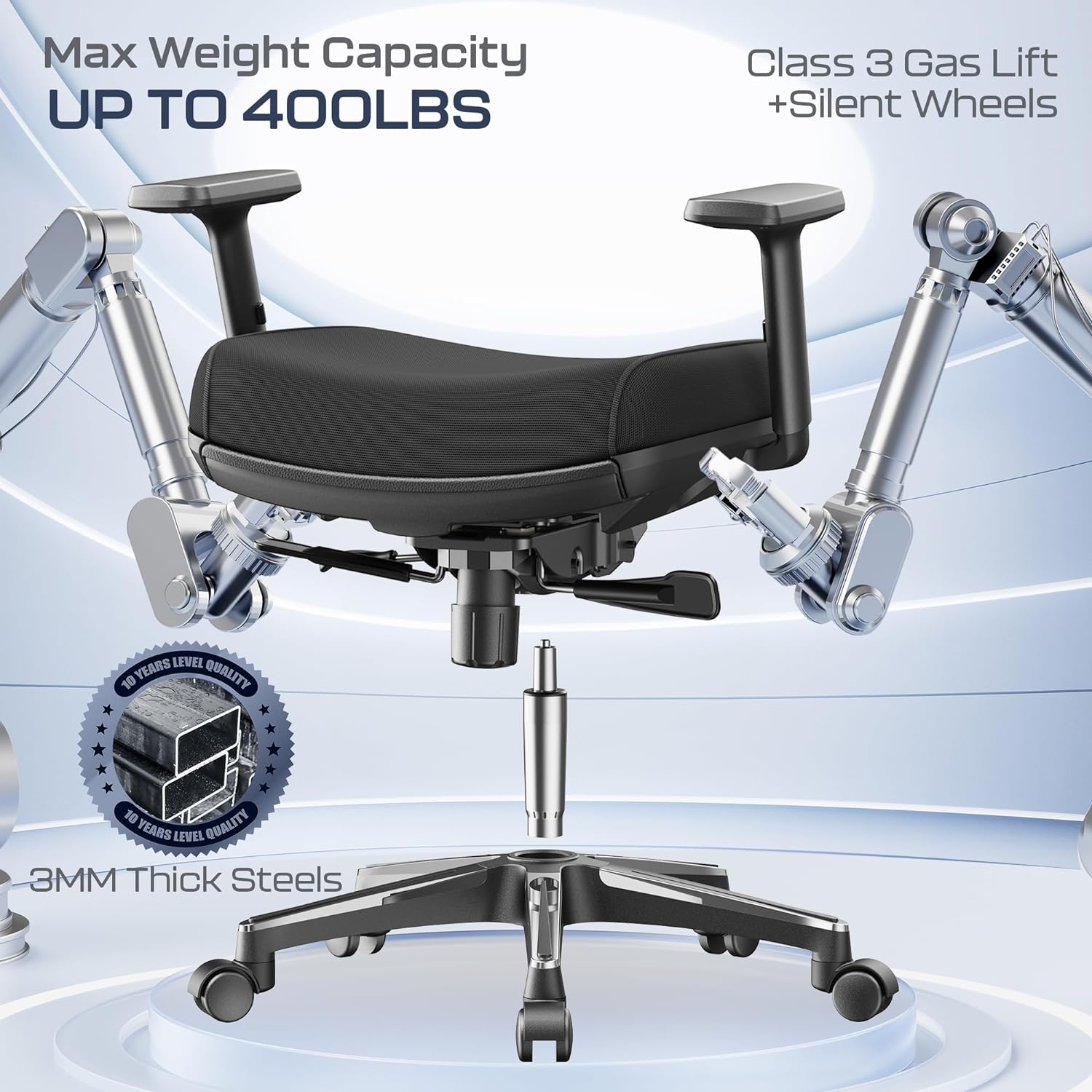 OdinLake Ergonomic Office Chair With Footrest Ergo PRO 633